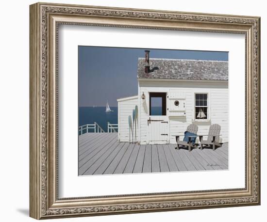 Dock House-Zhen-Huan Lu-Framed Giclee Print