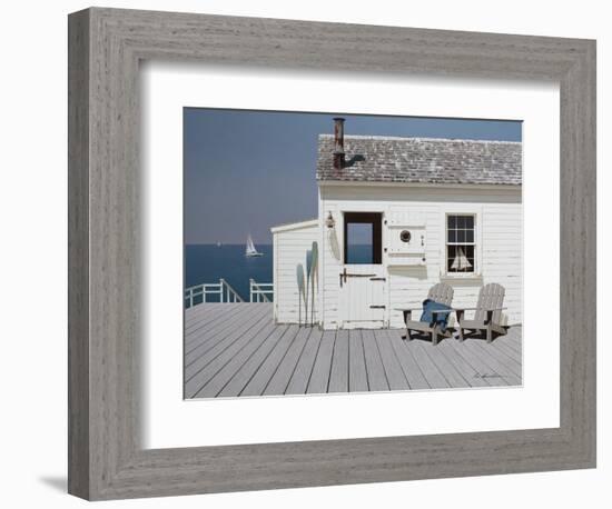 Dock House-Zhen-Huan Lu-Framed Giclee Print