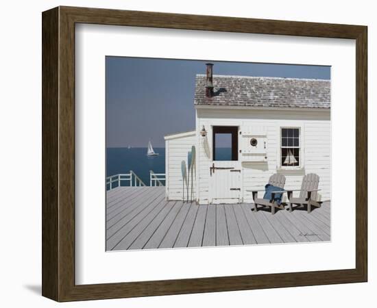 Dock House-Zhen-Huan Lu-Framed Giclee Print