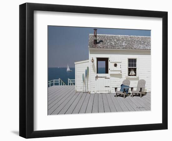 Dock House-Zhen-Huan Lu-Framed Giclee Print