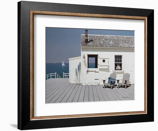 Dock House-Zhen-Huan Lu-Framed Giclee Print