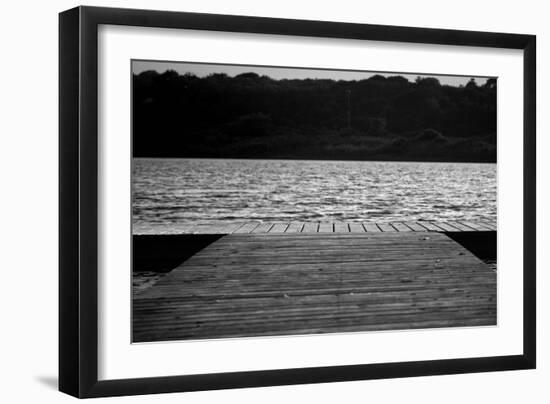 Dock in Montauk NY-null-Framed Photo