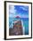 Dock in St. Francois, Guadeloupe, Puerto Rico-Bill Bachmann-Framed Photographic Print