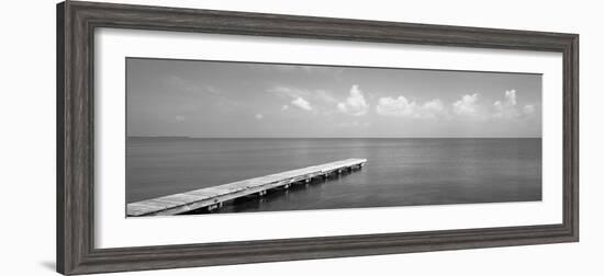 Dock, Mobile Bay Alabama, USA-null-Framed Photographic Print