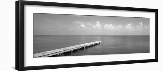 Dock, Mobile Bay Alabama, USA-null-Framed Photographic Print