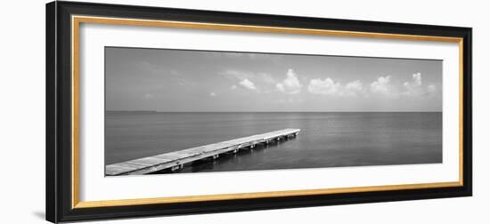 Dock, Mobile Bay Alabama, USA-null-Framed Photographic Print