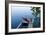 Dock On Bay In New England-Justin Bailie-Framed Photographic Print