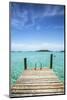 Dock , Staniel Cay, Exuma, Bahamas-James White-Mounted Photographic Print