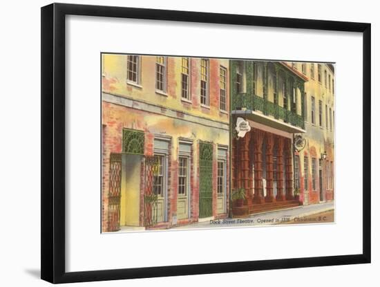 Dock Street Theatre, Charleston, South Carolina-null-Framed Art Print