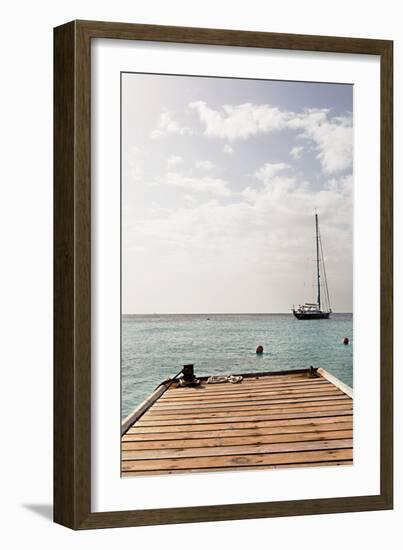 Dock View II-Karyn Millet-Framed Photo