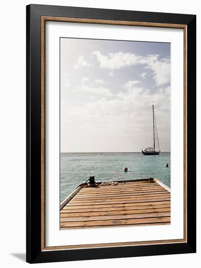 Dock View II-Karyn Millet-Framed Photo