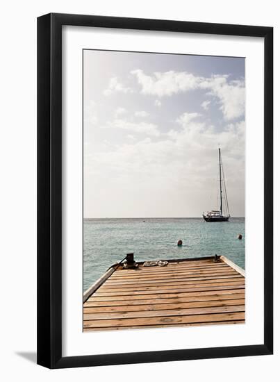 Dock View II-Karyn Millet-Framed Photo