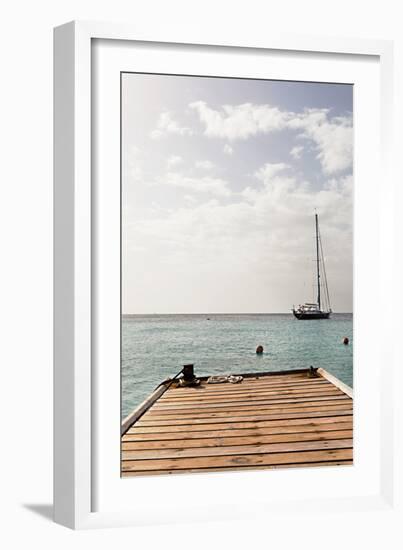 Dock View II-Karyn Millet-Framed Photo