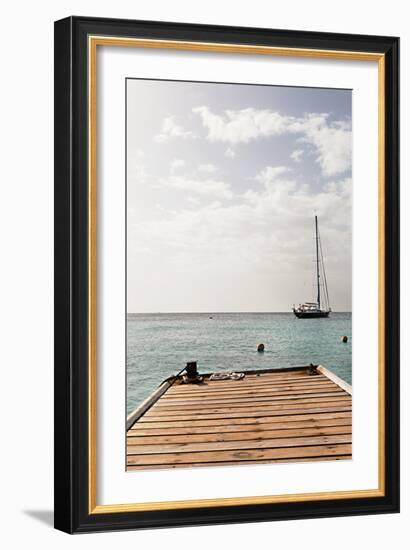 Dock View II-Karyn Millet-Framed Photo