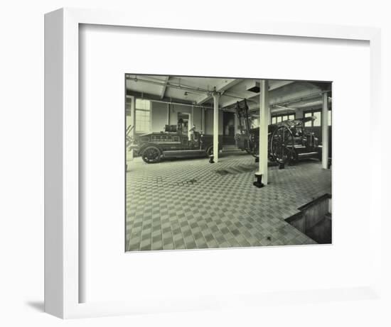 Dockhead Fire Station, No 8 Wolseley Street, Bermondsey, London, 1929-null-Framed Photographic Print