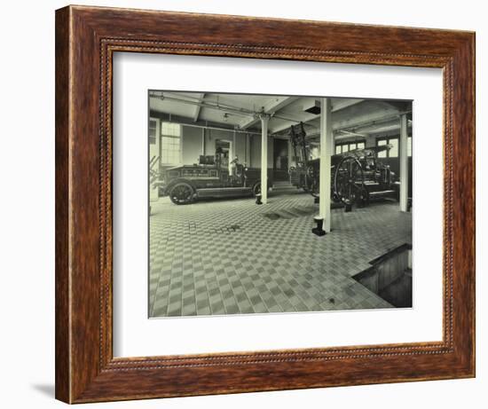 Dockhead Fire Station, No 8 Wolseley Street, Bermondsey, London, 1929-null-Framed Photographic Print