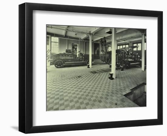 Dockhead Fire Station, No 8 Wolseley Street, Bermondsey, London, 1929-null-Framed Photographic Print