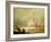 Docking a Cargo Ship-William Lionel Wyllie-Framed Giclee Print