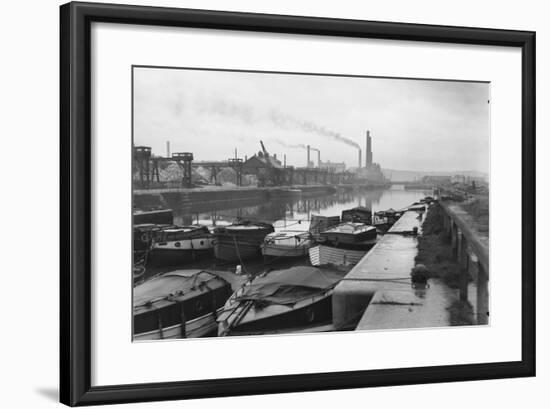 Docks at Weston Point-null-Framed Photographic Print