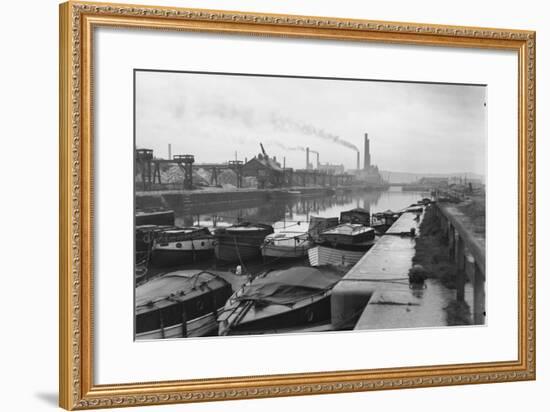 Docks at Weston Point-null-Framed Photographic Print