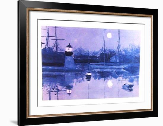 Docks-David Cain-Framed Collectable Print