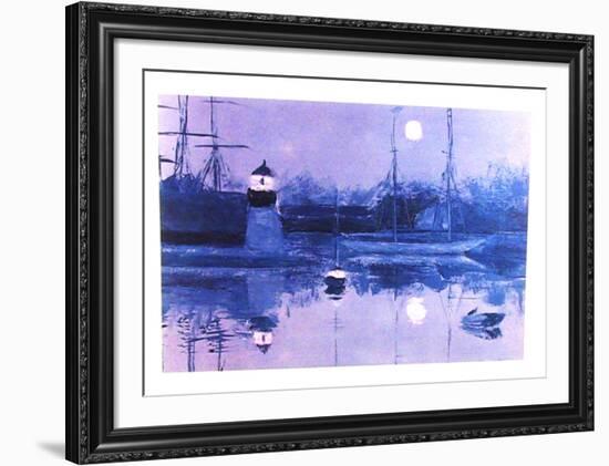 Docks-David Cain-Framed Collectable Print