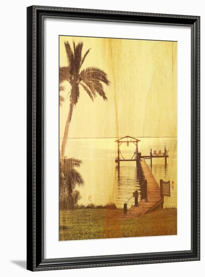 Dockside-Gail Peck-Framed Photo