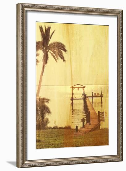 Dockside-Gail Peck-Framed Photo