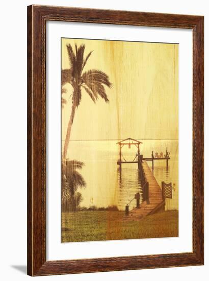 Dockside-Gail Peck-Framed Photo