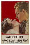 "Valentine" (Phyllis Austin) They Kiss-Doco-Framed Art Print