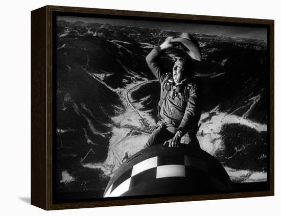 Docteur Folamour Dr Strangelove ( How I Learned to Stop Worrying and Love the Bomb) by Stanley Kubr-null-Framed Stretched Canvas
