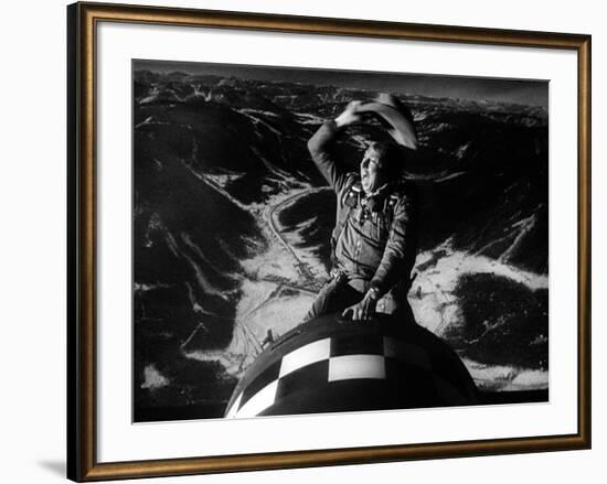Docteur Folamour Dr Strangelove ( How I Learned to Stop Worrying and Love the Bomb) by Stanley Kubr--Framed Photo