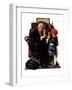 "Doctor and the Doll", March 9,1929-Norman Rockwell-Framed Giclee Print