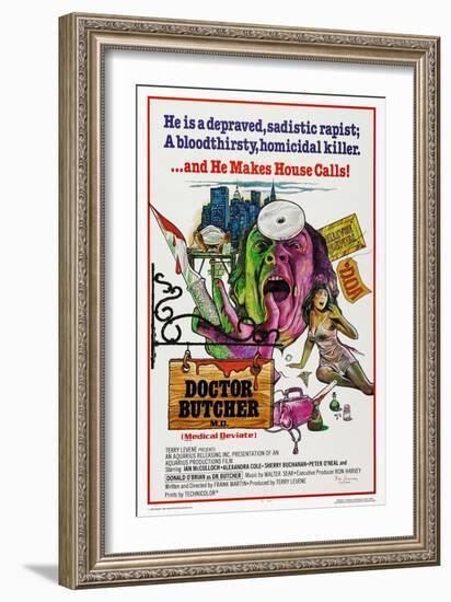 Doctor Butcher-null-Framed Premium Giclee Print