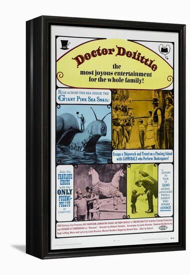 Doctor Dolittle, Rex Harrison, 1967-null-Framed Stretched Canvas