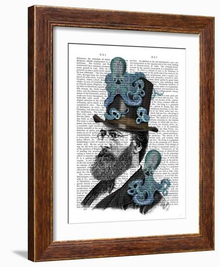 Doctor Octopus-Fab Funky-Framed Art Print