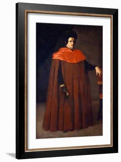 Doctor of Law, 1635-Francisco de Zurbarán-Framed Giclee Print