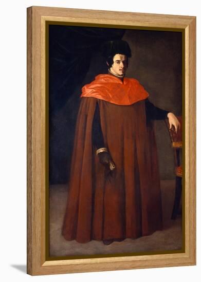 Doctor of Law, 1635-Francisco de Zurbarán-Framed Premier Image Canvas