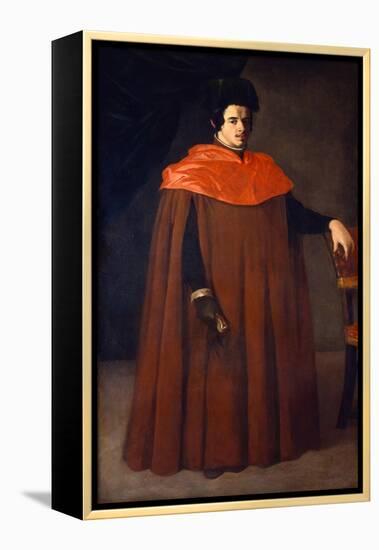 Doctor of Law, 1635-Francisco de Zurbarán-Framed Premier Image Canvas