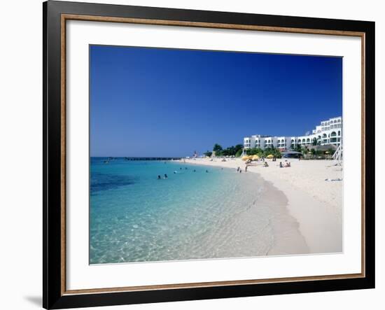 Doctor's Cove Beach, Montego Bay-Angelo Cavalli-Framed Photographic Print