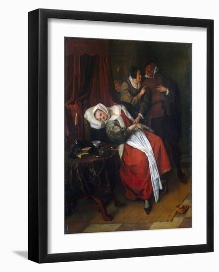 Doctor's Visit, C1660-Jan Havicksz Steen-Framed Giclee Print