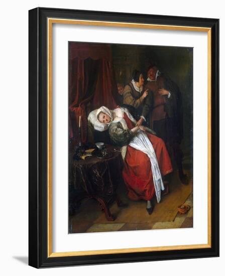 Doctor's Visit, C1660-Jan Havicksz Steen-Framed Giclee Print