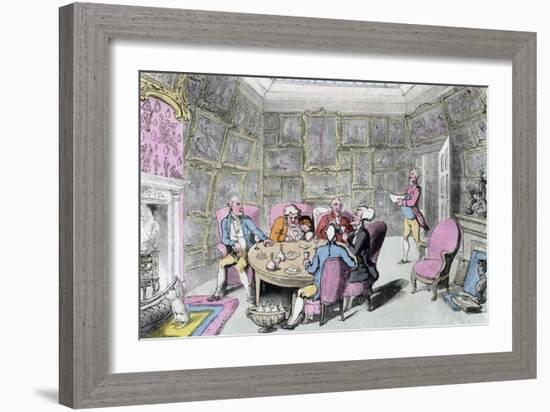 Doctor Syntax with My Lord, Early 19th Century-Thomas Rowlandson-Framed Giclee Print