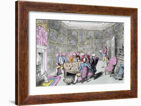 Doctor Syntax with My Lord, Early 19th Century-Thomas Rowlandson-Framed Giclee Print