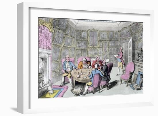 Doctor Syntax with My Lord, Early 19th Century-Thomas Rowlandson-Framed Giclee Print