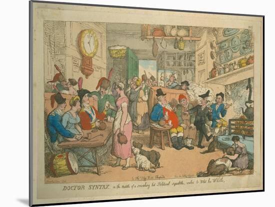 Doctor Syntax-Thomas Rowlandson-Mounted Giclee Print