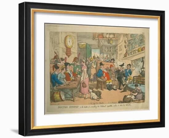 Doctor Syntax-Thomas Rowlandson-Framed Giclee Print