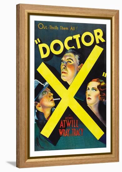 Doctor X-null-Framed Stretched Canvas