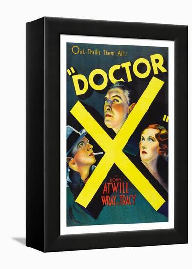 Doctor X-null-Framed Stretched Canvas