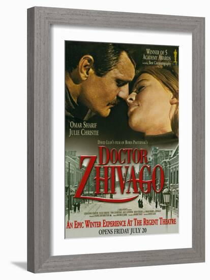 Doctor Zhivago, 1965-null-Framed Premium Giclee Print